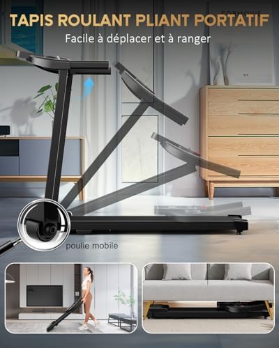 tapis de course pliable Kerolina