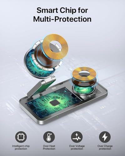 station de charge sans fil 3 en 1 KEEPRO MagSafe